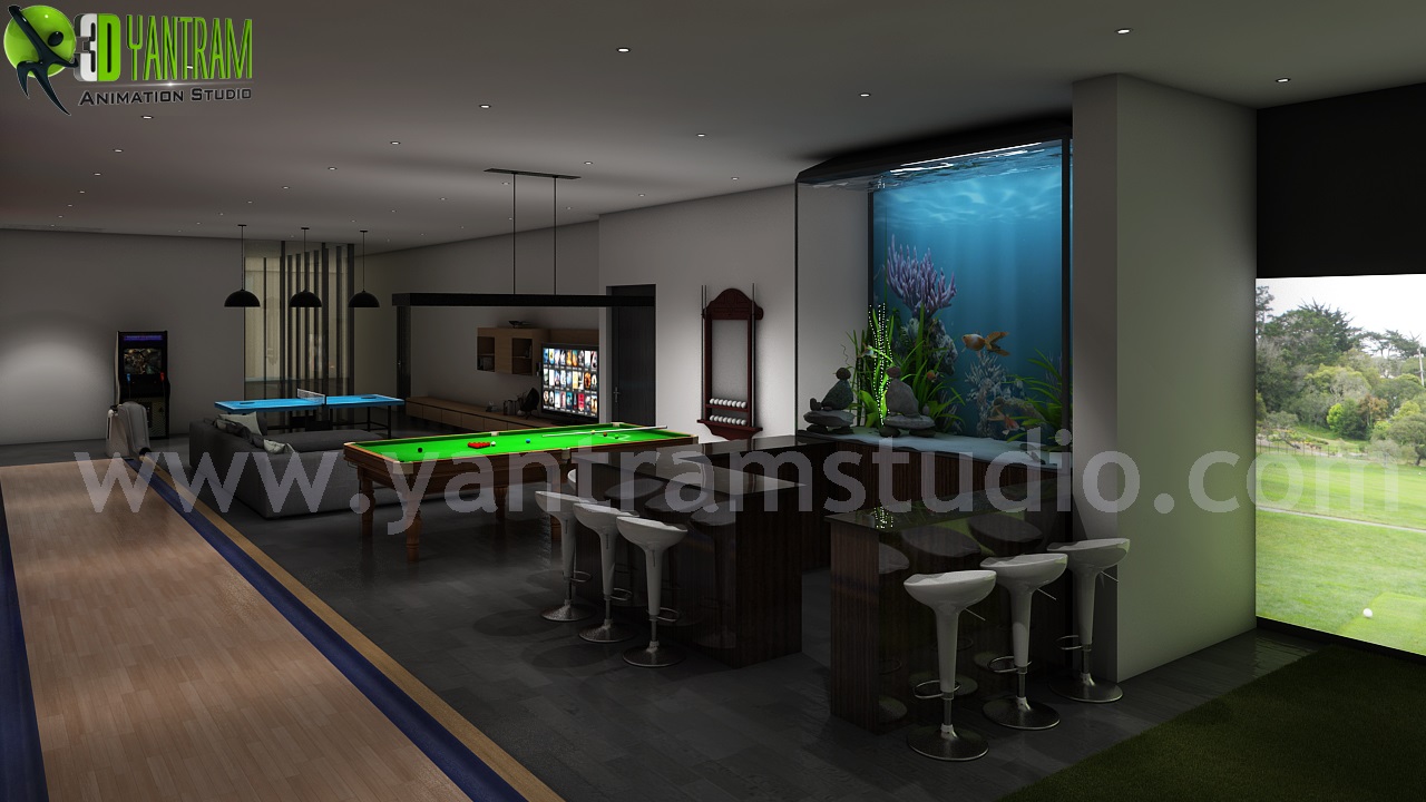house-game-room-decoration-Luxury-home-design-ideas-image-photo-picture-pool-table-2018.jpg -  by Yantramarchitecturaldesignstudio