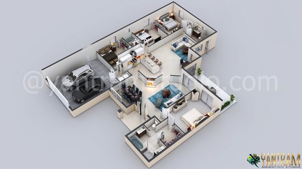 3D-Floor-Plan-Rendering-in-California.jpeg -  by Yantramarchitecturaldesignstudio