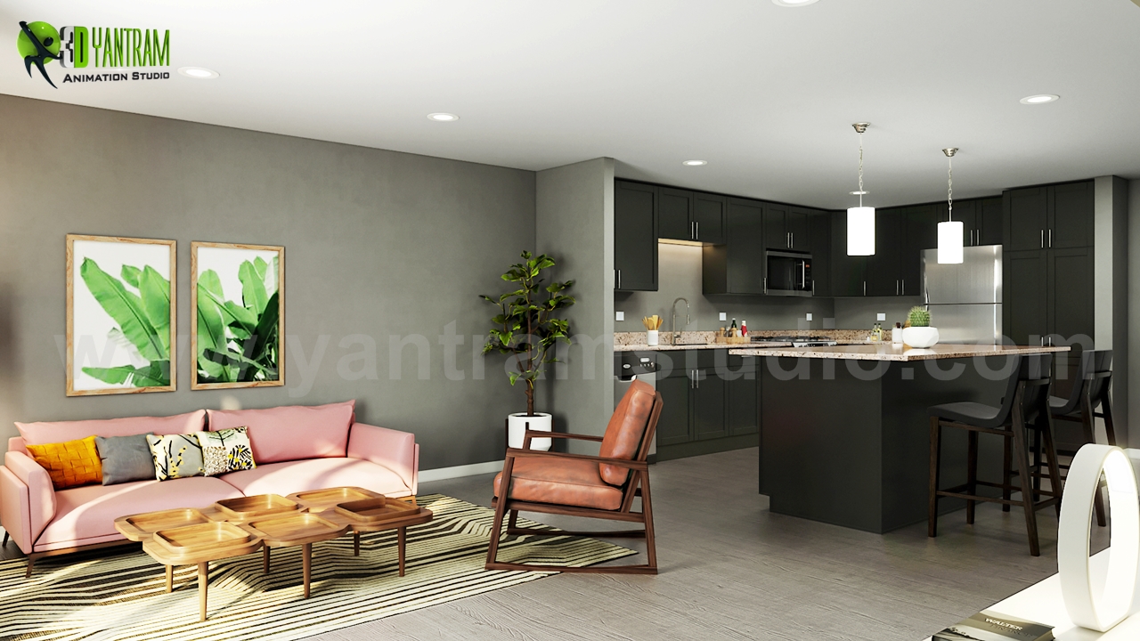 3d-open-concept-kitchen-with-living-room-architectural-interior-designer-studio.jpg -  by Yantramarchitecturaldesignstudio