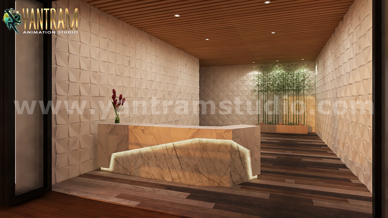 marble_counter_reception_hotel_3d_Interior_Rendering.jpg -  by Yantramarchitecturaldesignstudio