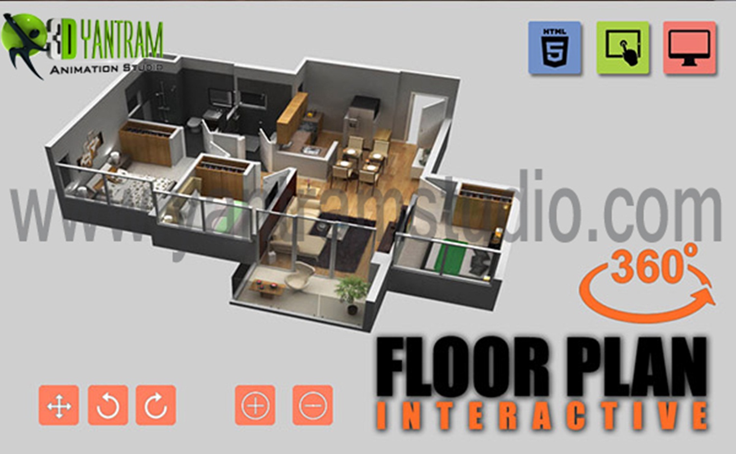 Virtual Reality Floorplan By Yantram Development- Brisbourne, Australia - VR Realstate marketing-oriented website that is well designed with calls to action can literally catapult your real estate business to the next level. Ninety-two percent of home buyers use the internet. by Yantramarchitecturaldesignstudio