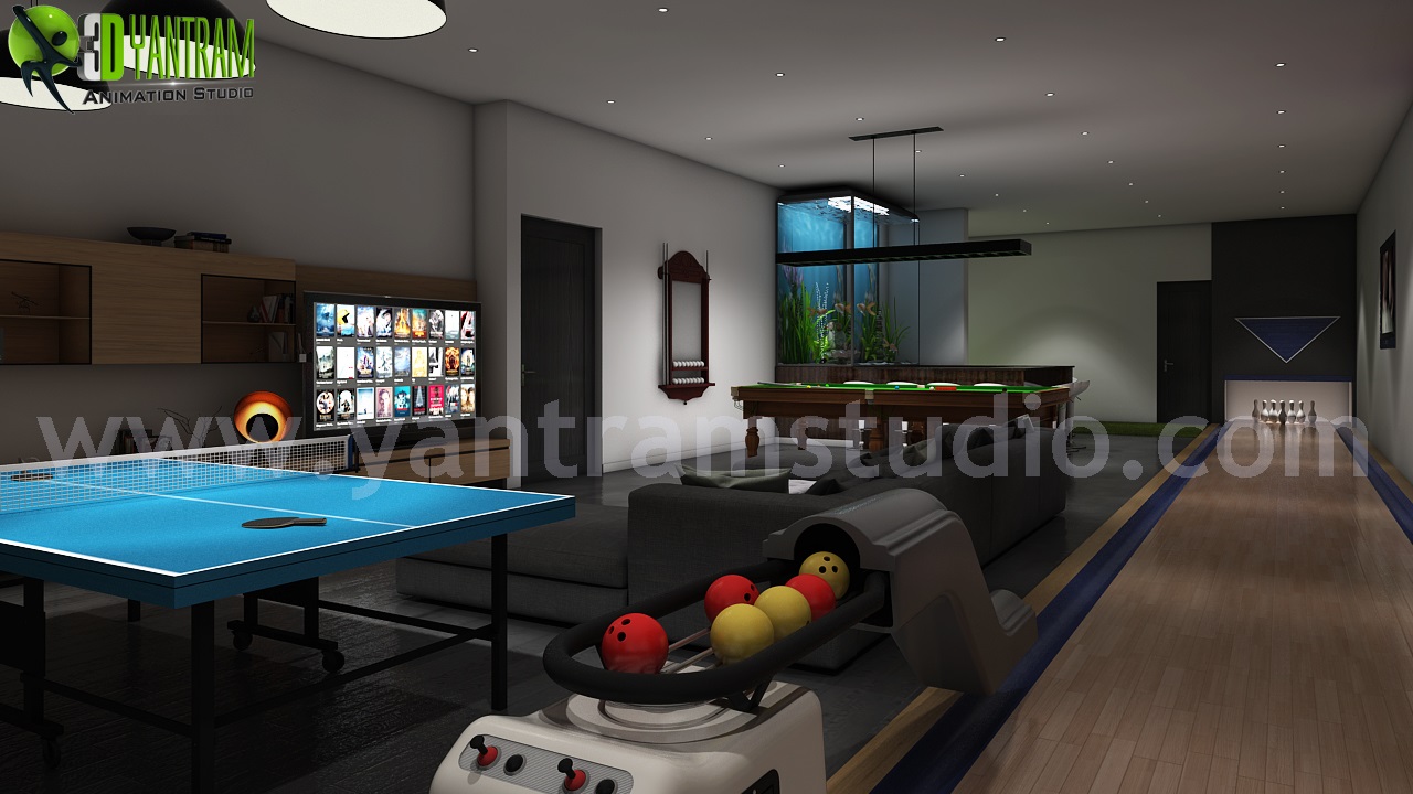 house-game-room-decoration-Luxury-home-design-ideas-image-photo-picture-pool-table.jpg -  by Yantramarchitecturaldesignstudio