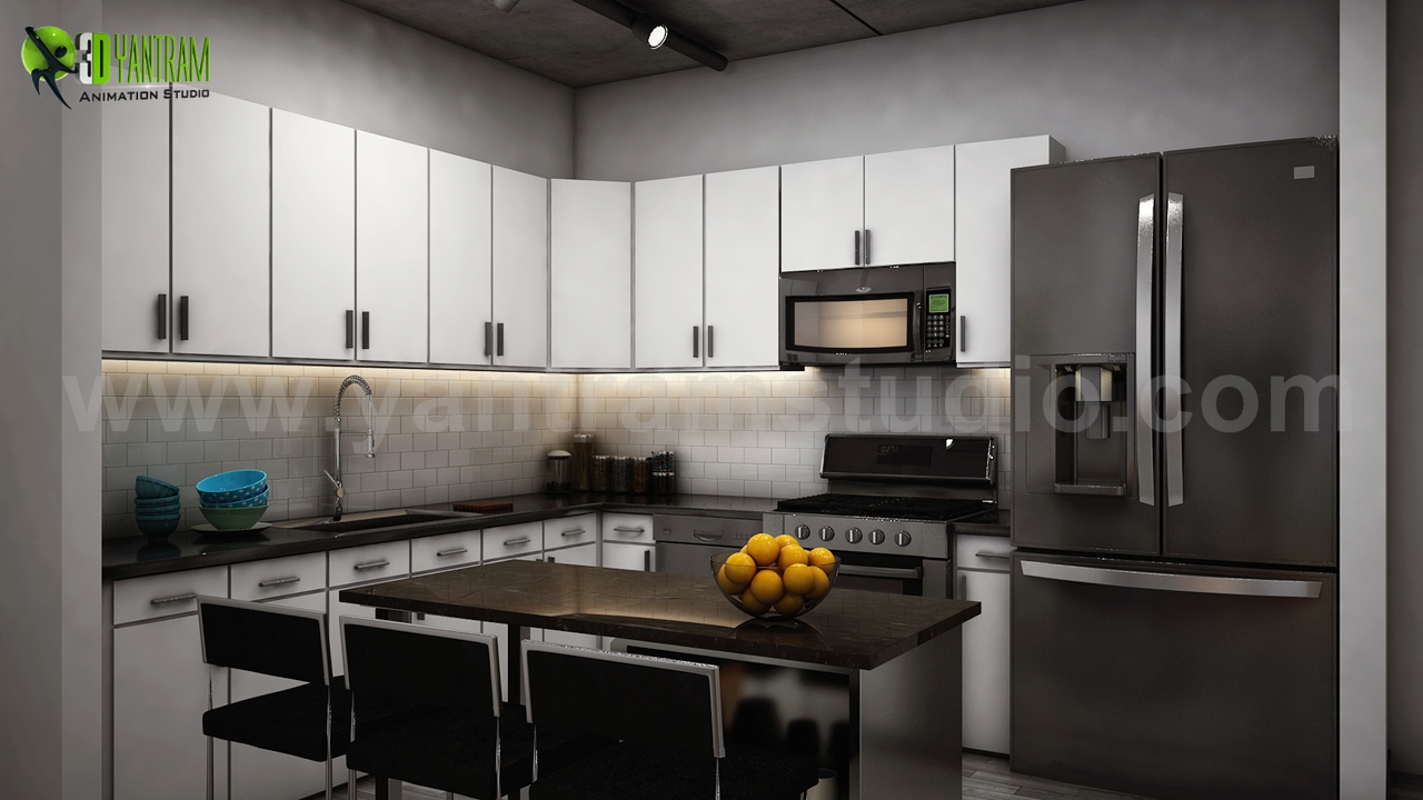 10-modern-kitchen-interior-design-for-apartment-by-yantram-interior-studio.jpg -  by Yantramarchitecturaldesignstudio