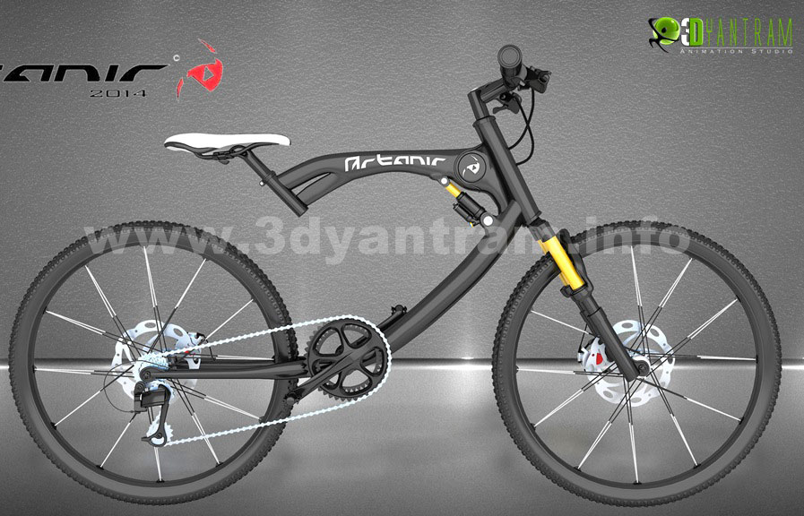 3d bicycle Product Modelling By Architectural design studio, 3d Product visualization services,.jpg -  by Yantramarchitecturaldesignstudio