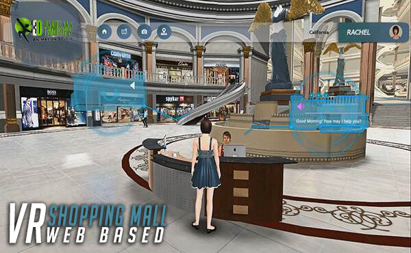 Virtual Interactive shopping Mall Application - virtual reality application development companies design for real estate developer - Yantram studio by Yantramarchitecturaldesignstudio