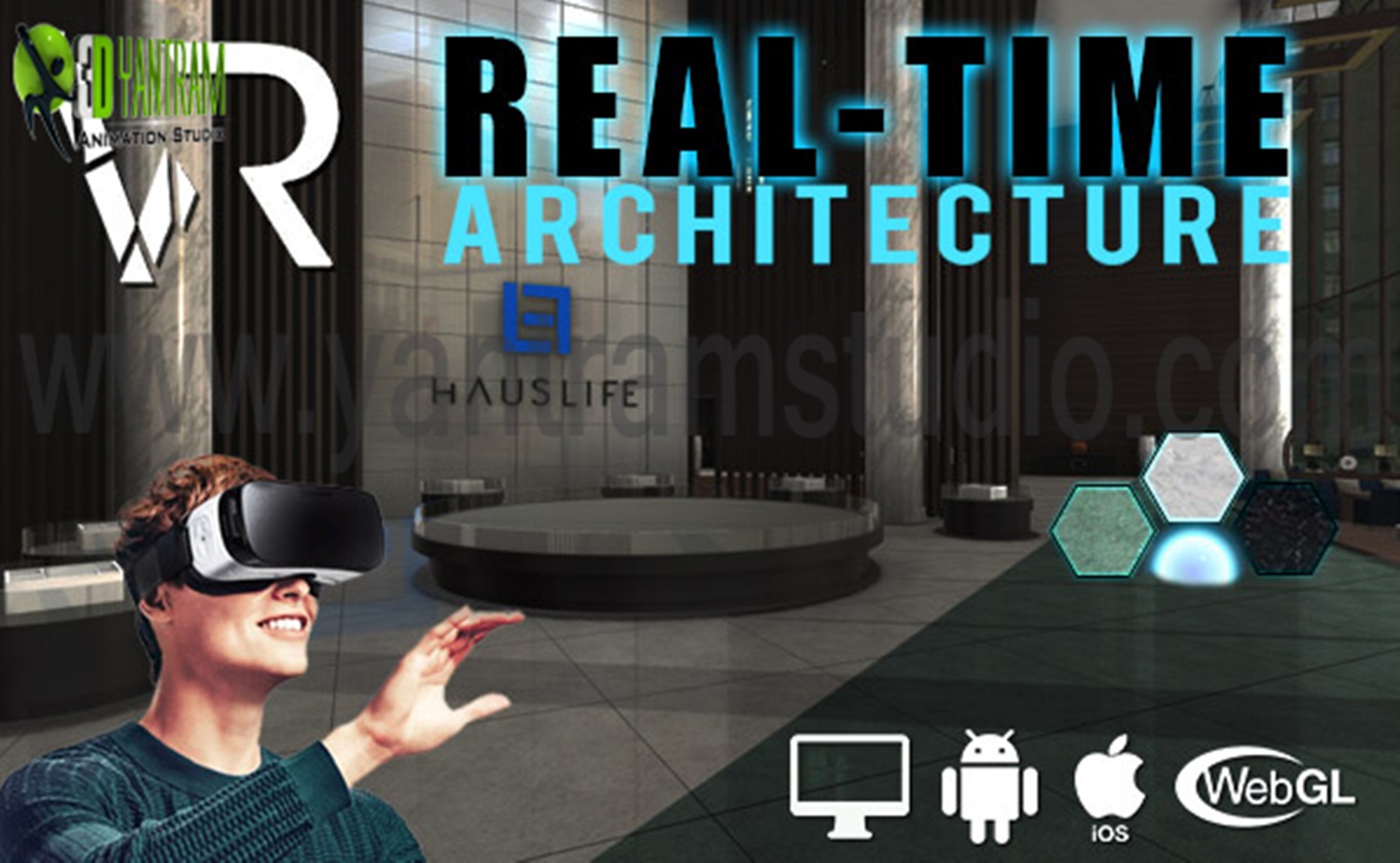 Interactive Interior App By Yantram Virtual Reality Developer - Vegas, USA - VR Realstate marketing-oriented website that is well designed with calls to action can literally catapult your real estate business to the next level. Ninety-two percent of home buyers use the internet. by Yantramarchitecturaldesignstudio