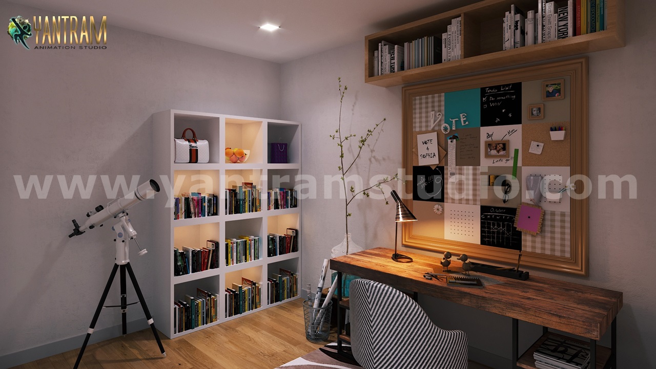 Home_office_library_room_interior_designer_Austin_Texas.jpg -  by Yantramarchitecturaldesignstudio