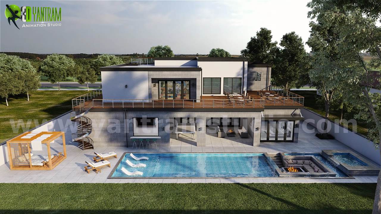 3-3d-exterior-architectural-home-plans-with-pool-view-design.png -  by Yantramarchitecturaldesignstudio