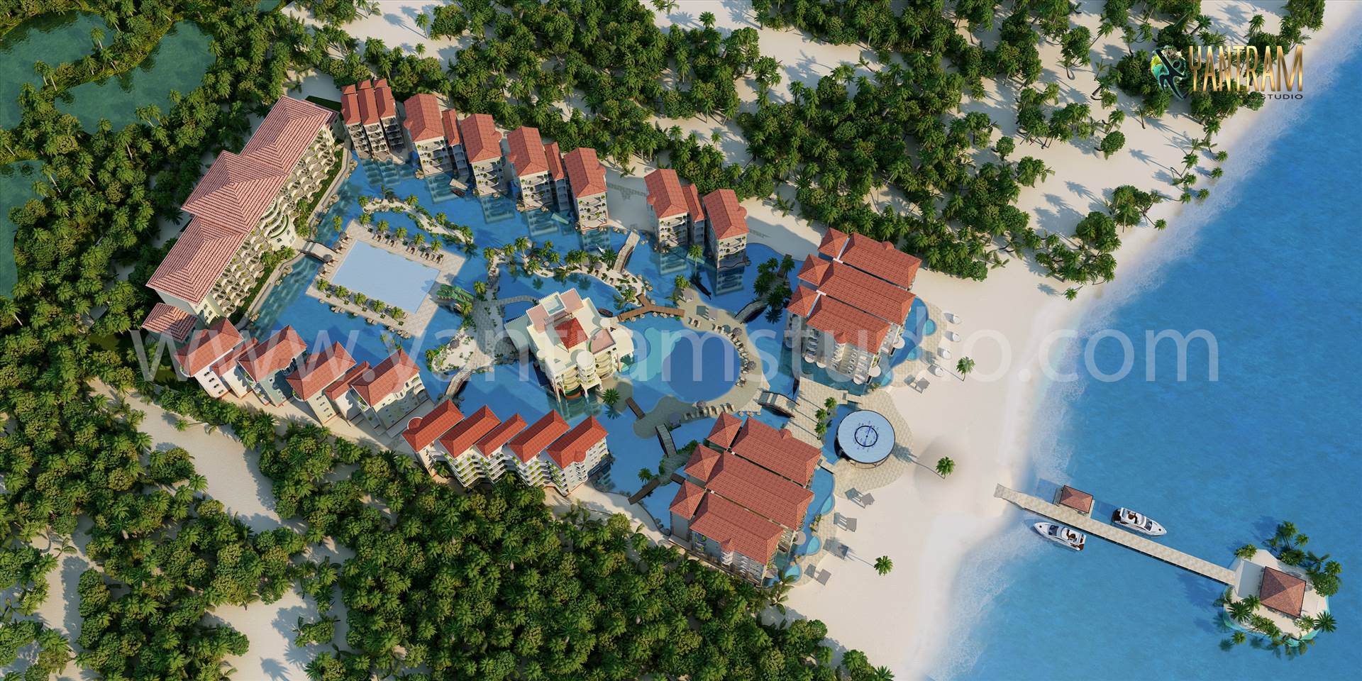 Aerial-View-Residential-Landscape-3d-architectural-visualisation-of-Exterior-Rendering-Services-by-architectural-studio.jpg -  by Yantramarchitecturaldesignstudio