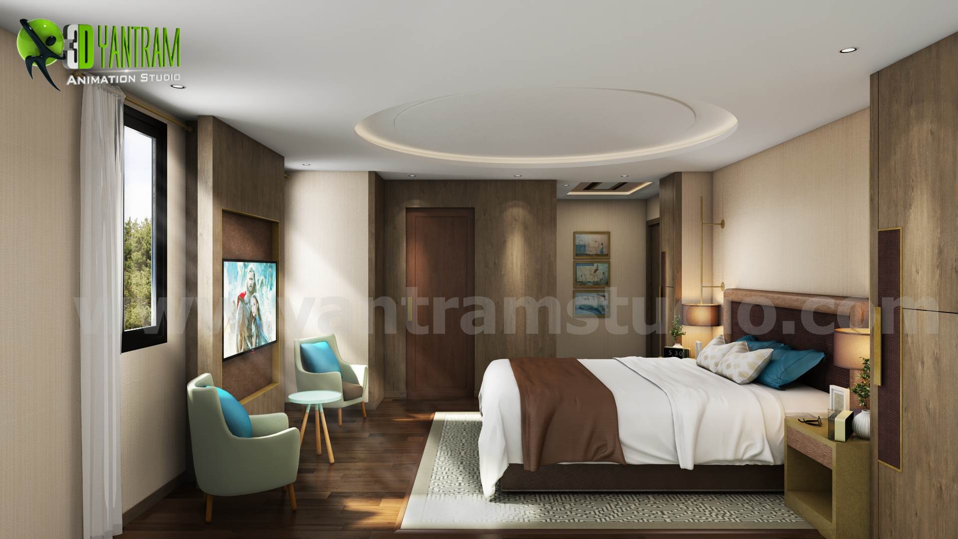 Creative Modern Bedroom Design Ideas.jpg -  by Yantramarchitecturaldesignstudio