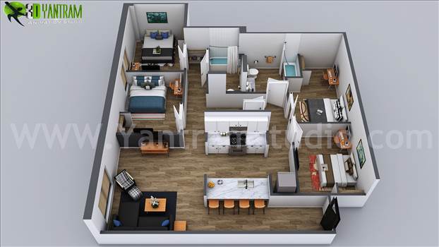 Floor plans are usually drawn to show exact property area and room types. some are come along with appliances and furniture for the better idea about placement and space utilization.
Read MOre -- https://goo.gl/6fYD3K

#Modern #3D #floorplan #design #i