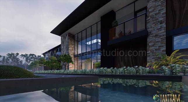 3d animation walkthrough services - 3d animation walkthrough services for Amazing Villa in Miami, Florida by 3d architectural visualisation studio