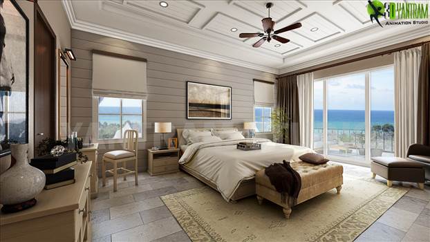 Beautiful Beach Interior Room Decorating Ideas For Your Inspiration, Yantram Architectural Design Studio lots of experience in Photorealistic Interior Rendering, Photo-Realistic Renderings Firm, 3D Interior Rendering Services. http://bit.ly/2ha76zX