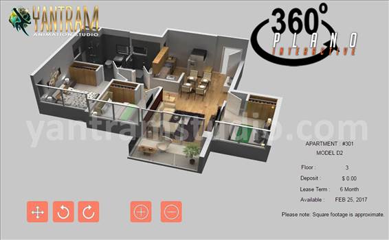 360 degree Interactive Residential House - Virtual Reality Apps Development produce quality work for 3d Floor Plan Rendering, virtual floor plan design, 3D Wall Cut Plan , 3d exterior rendering and 3D Sections Plan Design at best price. This 360 degree interactive residential house virtual floor p