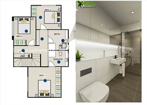 Yantram Architectural Design Studio.Our 2D Floor Plans are detailed with room names and size and we can provde furniture placement idea as well. 