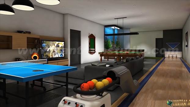3D Architectural Interior Rendering of a Playroom - 3d Architectural Interior Rendering of a beautiful villa's Living Room and Playroom in New york is designed by Yantram 3d Architectural Animation Company. For More Visit: https://www.yantramstudio.com/3d-interior-rendering-cgi-animation.html