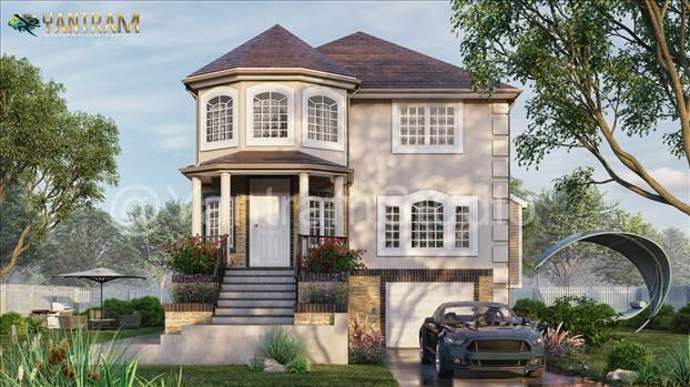 3D Exterior Design in Austin, Texas - 3d architectural rendering studio can create wonders with the help of the latest technologies and brilliant software. A Glamorous 3D Exterior Design is completed by our professional Yantram 3D Exterior Architectural Visualization team combining all the id
