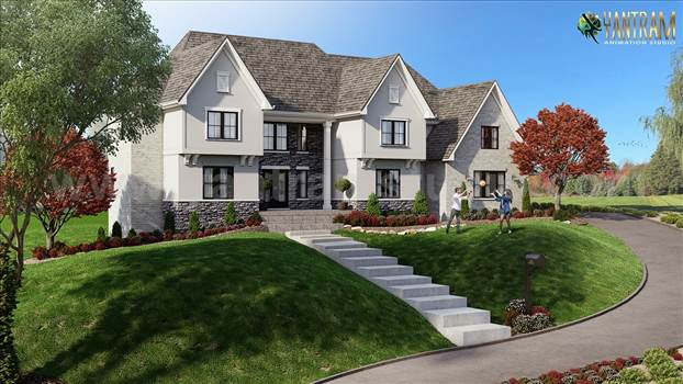 Exterior Front House Landscaping Ideas - Project 187:- Exterior Front House Landscaping Ideas
Client: - 724. Craig
Location: - Amsterdam – Netherland

http://www.yantramstudio.com/3d-architectural-exterior-rendering-cgi-animation.html

3d exterior rendering services of Front house landscap