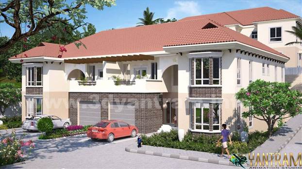 3D Architectural Visualization Services of Villa - 3D Architectural Visualization Services has the potential to describe your image in a 3D Render.  For More Visit: https://www.yantramstudio.com/3d-architectural-exterior-rendering-cgi-animation.html